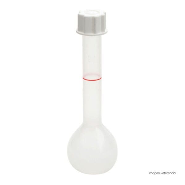 Matraz Aforado Plástico 50 ml con Tapa | Polipropileno - Image 2